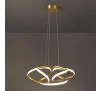 Lampada a sospensione a spirale in ottone con paralume in silicone, moderna lampada a sospensione decorativa a LED da 50 W for camera da letto,Plafoniera Lampadario Da Soffitto