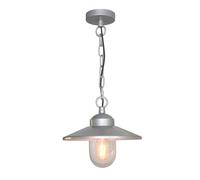 Elstead Lighting Klampenborg lampada sospesa 1x60 W argento KLAMPENBORG8