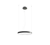 Lampada a sospensione ad anello, lampada a sospensione bianca, lampada da sala da pranzo, lampada da cucina a luce di design a LED