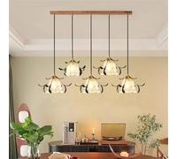 Lampada a Sospensione Amen Village Chaner LED Fashion Creativity Soggiorno Ristorante Bar Camera da Letto Studio Bancone Villa Duplex Edificio Scala (8015 B 5 luci) (8010 B 3 luci)