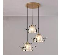 Lampada a Sospensione Amen Village Chaner LED Fashion Creativity Soggiorno Ristorante Bar Camera da Letto Studio Bancone Villa Duplex Edificio Scala (8015 B 5 luci) (8010 a 5 luci)
