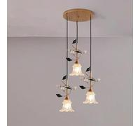 Lampada a Sospensione Amen Village Chaner LED Fashion Creativity Soggiorno Ristorante Bar Camera da Letto Studio Bancone Villa Duplex Edificio Scala (8015 B 5 luci) (8010 B 5 luci)