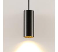 Lampada a sospensione Arcchio Ejona, altezza 15 cm, nero, metallo Arcchio