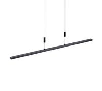lampada a sospensione 'Arneja' dimmerabile (Moderno) colore Nero, in Alluminio ad es. Soggiorno & Sala da pranzo (1 luce, lampadina inclusa) di Lindby | Lampada a sospensione, lampada, lampadine per
