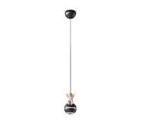 Lampada a sospensione Astronauta per cameretta bambini, moderna, cromata, a LED, lampada a sospensione nera, mini lampada da soffitto, lampadario nordico per cameretta di bambine e bambini, isola cuci