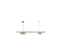 Lampada a sospensione (barra) GENESIS BLACK GOLD 5xGU10 ML0369