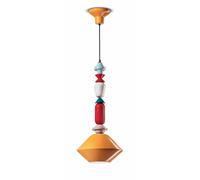 Lampada a sospensione C2511-GIA Collezione LARIAT Diametro ? 31x h 70 cm -1 x max 53W E27 interno COLOREGiallo multcolor