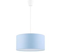 Lampada a Sospensione Cameretta Dei Bambini Blu Ø 40 CM Tondo Altezza Regolabile