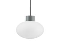 Sospensione Moderna Clio Alluminio Antracite 1 Luce E27