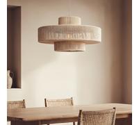 Lampada a Sospensione con Corda di Cotone Alma