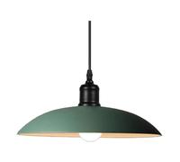 Lampada a sospensione creativa vintage di metà secolo, piccola lampada a sospensione per isola cucina, illuminazione interna regolabile con paralume in metallo a cupola, lampada minimalista per camera