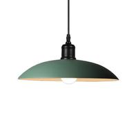 Lampada A Sospensione Creativa Vintage Piccola Lampada A Sospensione Di Metà Secolo Per Isola Cucina, Illuminazione Interna Regolabile Con Paralume In Metallo A Cupola, Lampada