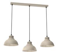 Lampada a Sospensione Cucina Metallo Beige Lungo 75 CM Decorativo Loft