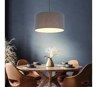 Lampada a Sospensione da Cucina Rotondo Luce Tavolo Pranzo Antracite H 140 CM [EEK: Inaditato]