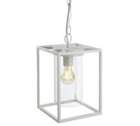 Lampada a Sospensione da Esterno E27 in Alluminio Sovil Bianco