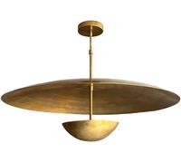 Lampada a sospensione da incasso a soffitto 3 luci metà secolo moderna
