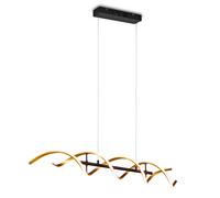 Lampada a Sospensione da Interno a LED in Alluminio Oro