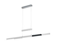 Lampada a Sospensione da Interno a LED in Metallo Alluminio Spazzolato