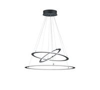 Lampada a Sospensione da Interno a LED in Metallo Antracite