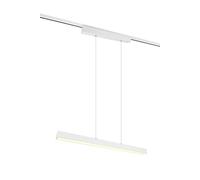 Lampada a Sospensione da Interno a led in Metallo Bianco Opaco