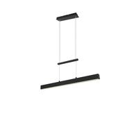 Lampada a Sospensione da Interno a LED in Metallo Nero Opaco