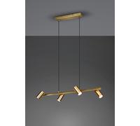 Lampada a Sospensione da Interno Attacco GU10 in Metallo Ottone anticato