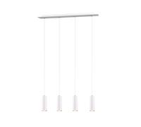 Lampada a Sospensione da Interno GU10 in Metallo Bianco