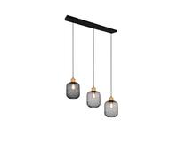 Lampada a Sospensione da Interno in Metallo Nero Opaco