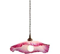 Lampada a sospensione da soffitto, lampada a sospensione in stile country contemporaneo, lampade a sospensione in vetro e ottone, altezza regolabile, adatta for lampadari,Lampadari