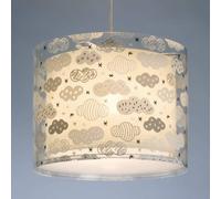 Lampada a sospensione per bambini Dalber Clouds, modello Nuvole grigie, 41412ME, attacco E27, lampade per bambini, cameretta.