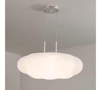 Lampada a sospensione decorativa, moderna lampada a sospensione a LED da 56 W, lampade a sospensione circolari in acrilico a forma di nuvola for camera da letto,Plafoniera Lampadario Da Soffitto