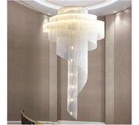 Lampada a Sospensione del lampadario, lampadario di Postmodern Villa Duplex Building Tassel Che Ruota Il lampadario Grande lampadario Pick a mostre di Soggiorno Vuoto, lampadario