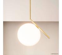 Flos IC S2 Lampadario Ottone