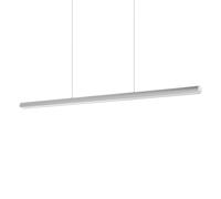 DORICA LAMPADARIO A SOSPENSIONE 140CM LED 3000K 35W 3900 lm BIANCO CANNETTATO