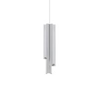 DORICA LAMPADARIO A SOSPENSIONE 9,5CM LED 3000K 27W 2950 lm BIANCO CANNETATTO