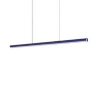 Lampada a Sospensione Dorica LED 35W Luce Calda 3000K Blu Altezza Regolabile Ide