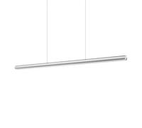 DORICA LAMPADARIO A SOSPENSIONE 140CM LED 3000K 35W 3900 lm ACCIAIO LISCIO