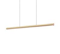DORICA LAMPADARIO A SOSPENSIONE 140CM LED 3000K 35W 3900 lm RAME LISCIO
