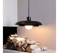 Lampada a sospensione Dyberg Larsen Ava, nero, metallo, Ø 44 cm Dyberg Larsen