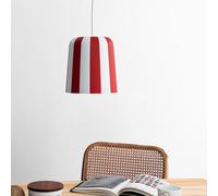 Lampadario Dyberg Larsen Gry Rosso Scuro/ Bianco