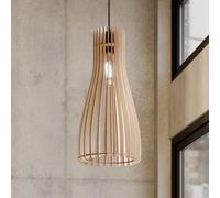 Lampada a sospensione Envostar Furn, compensato di betulla, a 1 luce Envostar