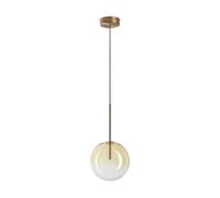 Equinoxe sp1 d20 ambra sfumato lampada a sospensione G4