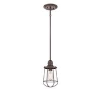 Lampada a Sospensione Esterno Regenglas Metallo Bronzo Antico E27 Pendelleuchte