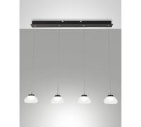 Arabella lampada barra LED 32w dimmerabile 4 diffusori bianchi regolabili