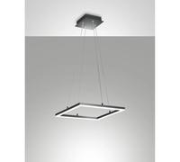 Lampada A Sospensione Fabas Bard Led 39W 3000K Grigio Moderno
