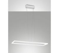 Lampada A Sospensione Fabas Bard Led 52W 3000K Bianco Moderno