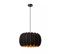 Lampada a Sospensione Feltro Tavolo da Pranzo Nero Sala Ø40 CM E27 Pendelleuchte