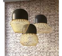 Lampada a sospensione Forestier Anemos S, grigio scuro, Ø 35 cm, E27 Forestier