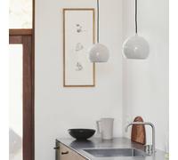 Lampada a sospensione FRANDSEN Ball, bianco opaco, Ø 18 cm Frandsen