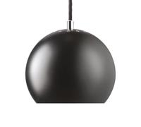 Lampada a sospensione FRANDSEN Ball, nero opaco, Ø 18 cm Frandsen